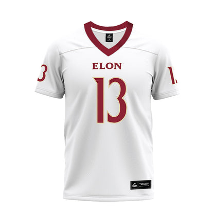 Elon - NCAA Football : Isaiah Fuhrmann - Premium Football Jersey-0