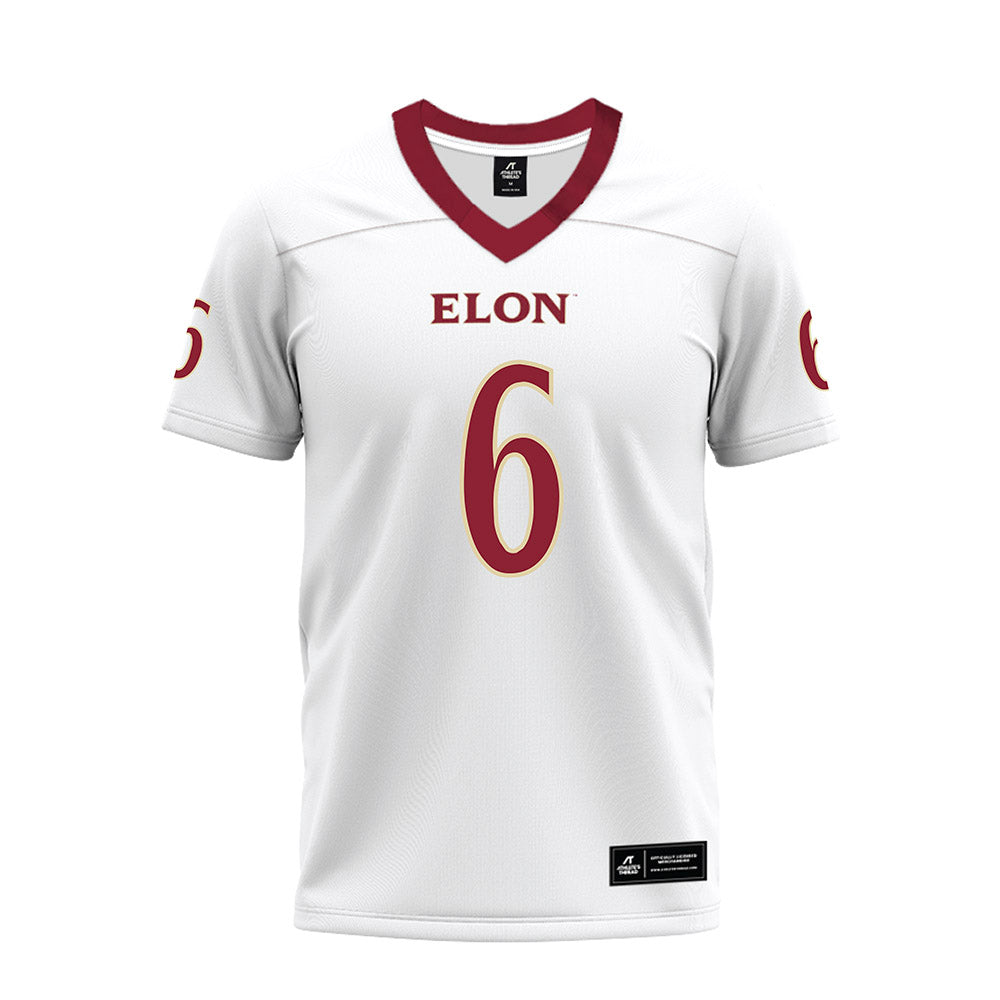 Elon - NCAA Football : Tyquan Harney - Premium Football Jersey-0