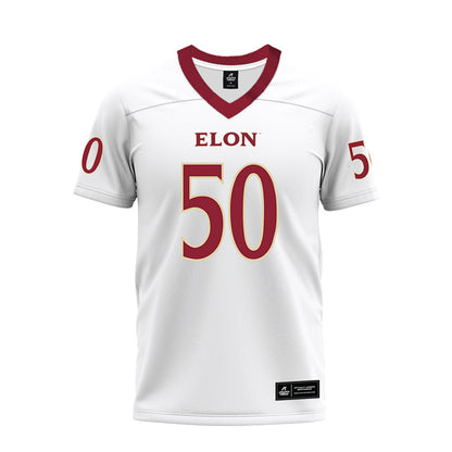 Elon - NCAA Football : Nhycer Kelly - Premium Football Jersey-0