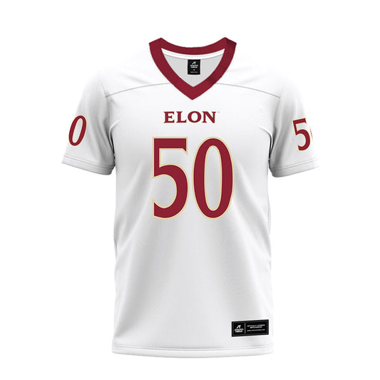 Elon - NCAA Football : Nhycer Kelly - Premium Football Jersey-0