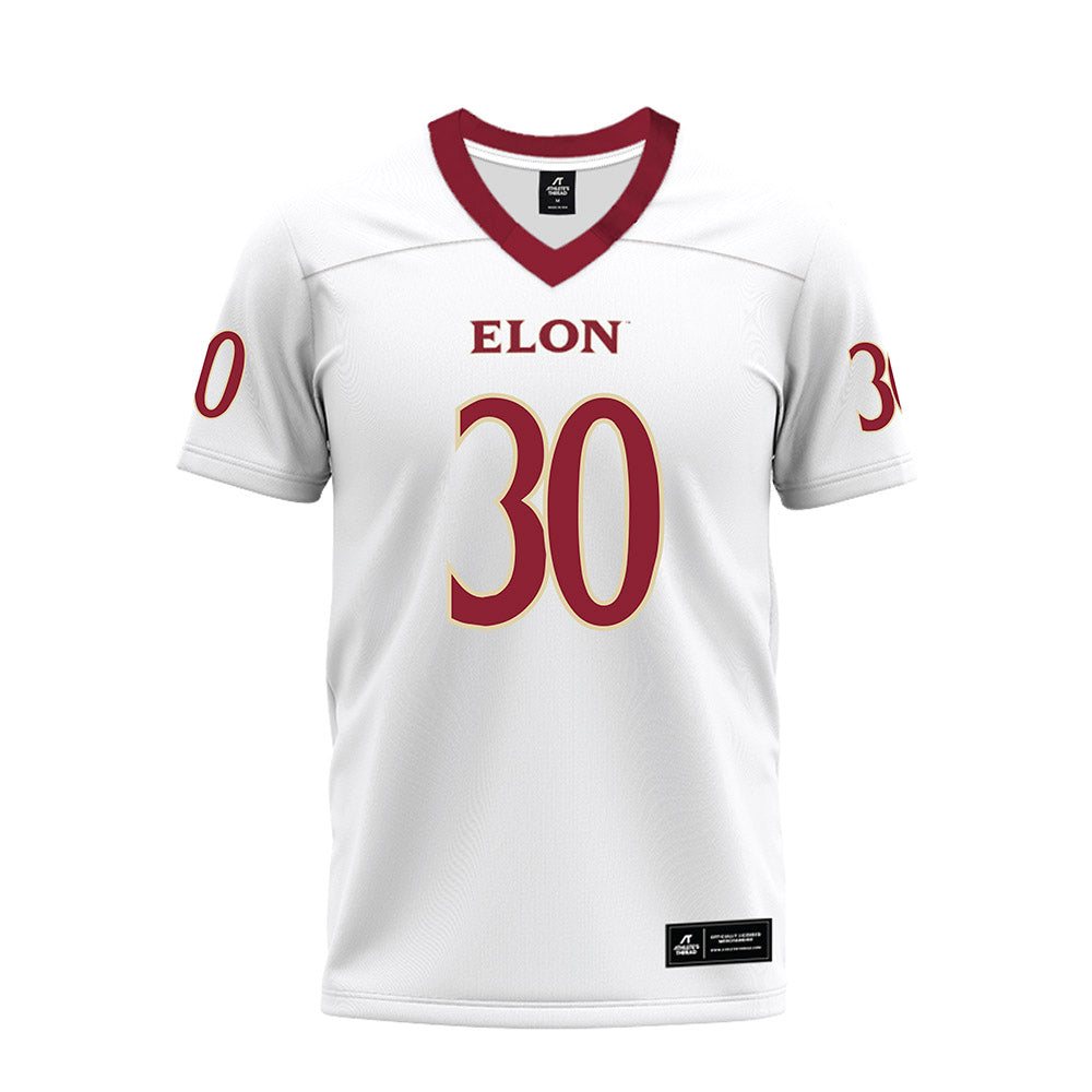 Elon - NCAA Football : Jordan Glover - Premium Football Jersey-0