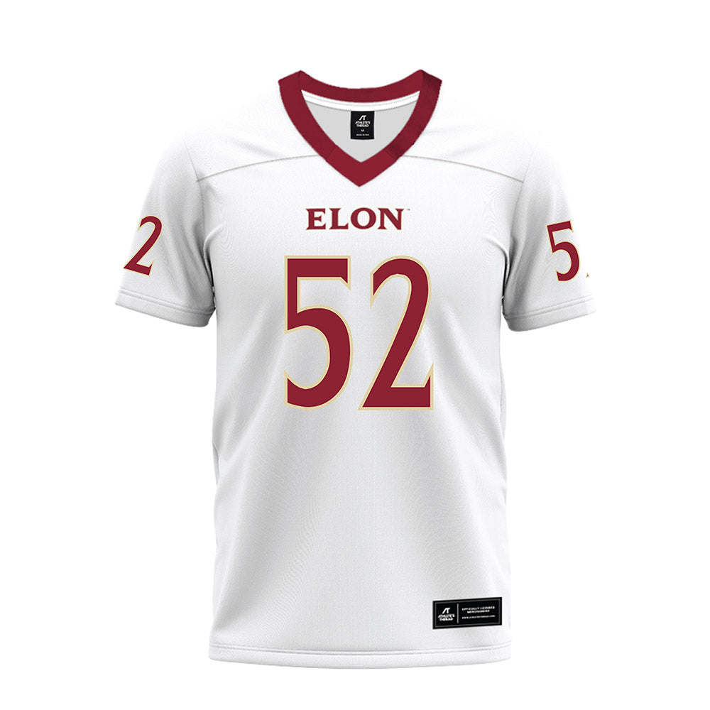 Elon - NCAA Football : Luke Edmisten - Premium Football Jersey-0