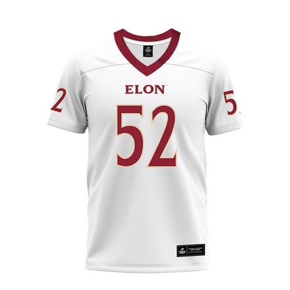 Elon - NCAA Football : Luke Edmisten - Premium Football Jersey-0