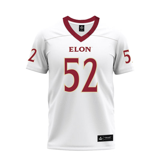 Elon - NCAA Football : Luke Edmisten - Premium Football Jersey-0