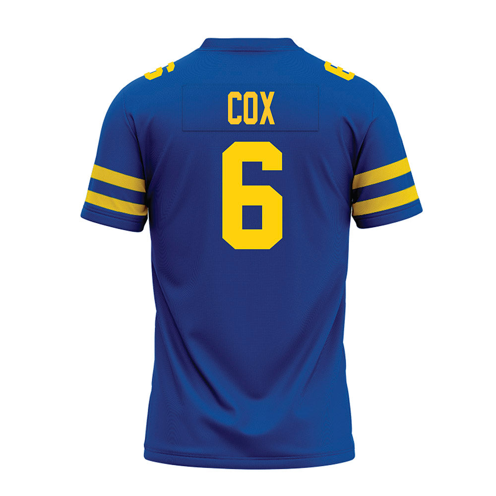Delaware - NCAA Football : Kshawn Cox - Premium Football Jersey-1