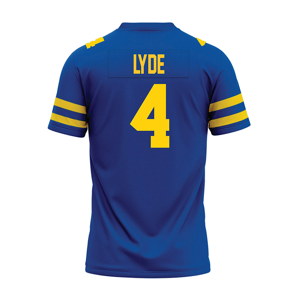 Delaware - NCAA Football : Akhoury Lyde - Premium Football Jersey-1