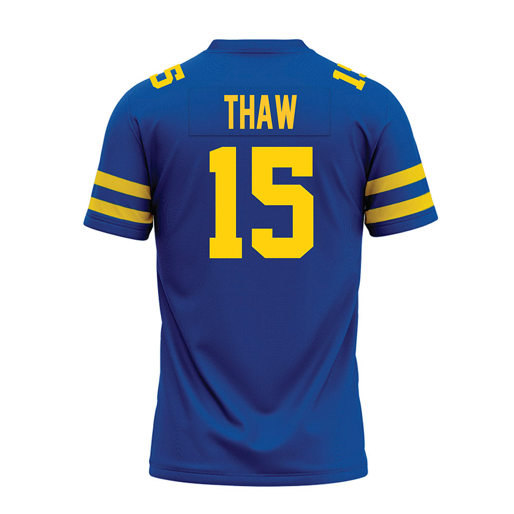 Delaware - NCAA Football : Jake Thaw - Premium Football Jersey-1