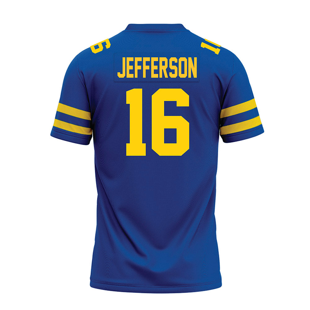 Delaware - NCAA Football : Noah Jefferson - Premium Football Jersey-1