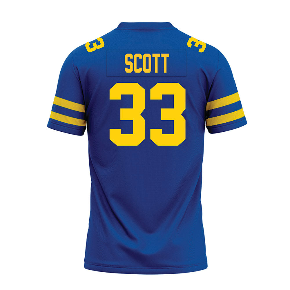 Delaware - NCAA Football : Trace Scott - Premium Football Jersey-1