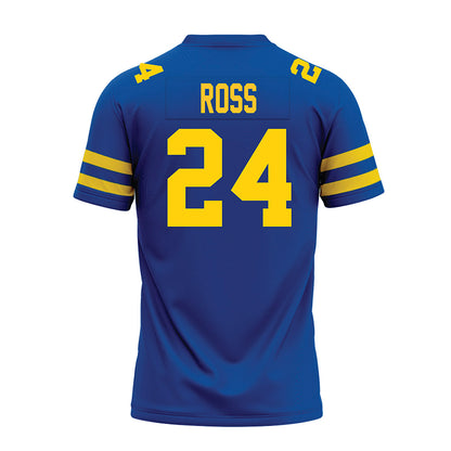 Delaware - NCAA Football : Jalen Ross - Premium Football Jersey-1