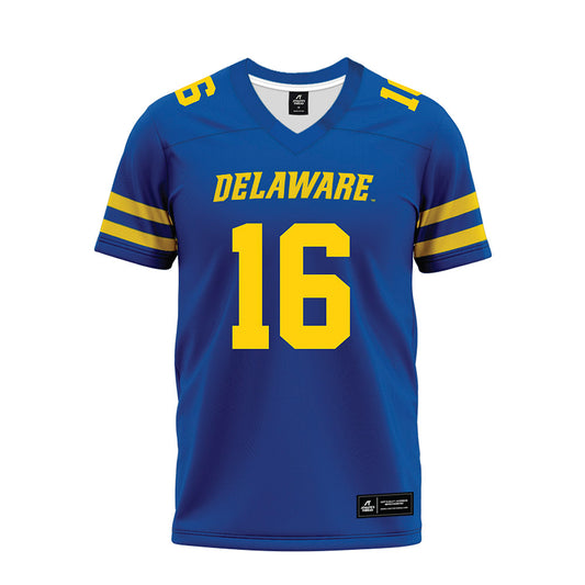Delaware - NCAA Football : Noah Jefferson - Premium Football Jersey-0