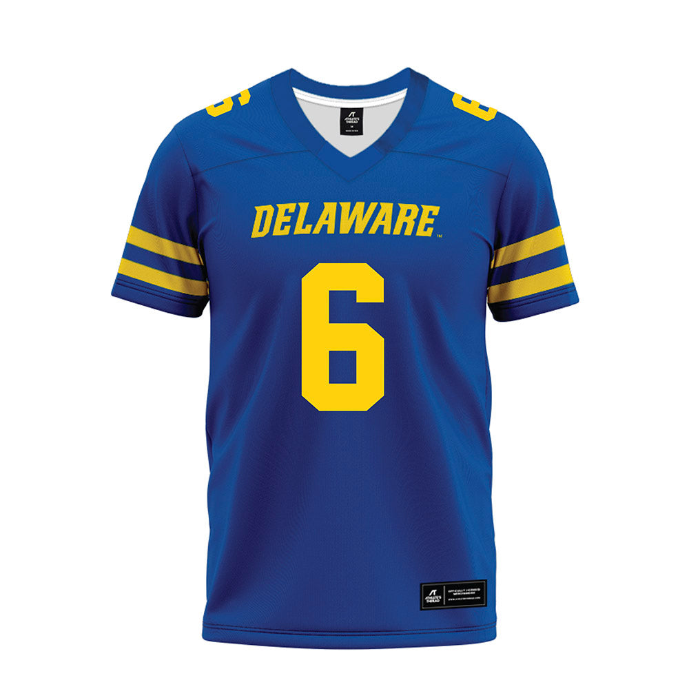Delaware - NCAA Football : Kshawn Cox - Premium Football Jersey-0