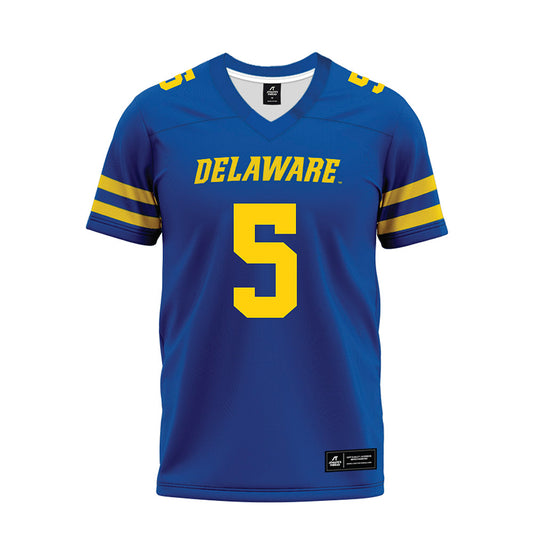 Delaware - NCAA Football : Kion Wright - Premium Football Jersey-0