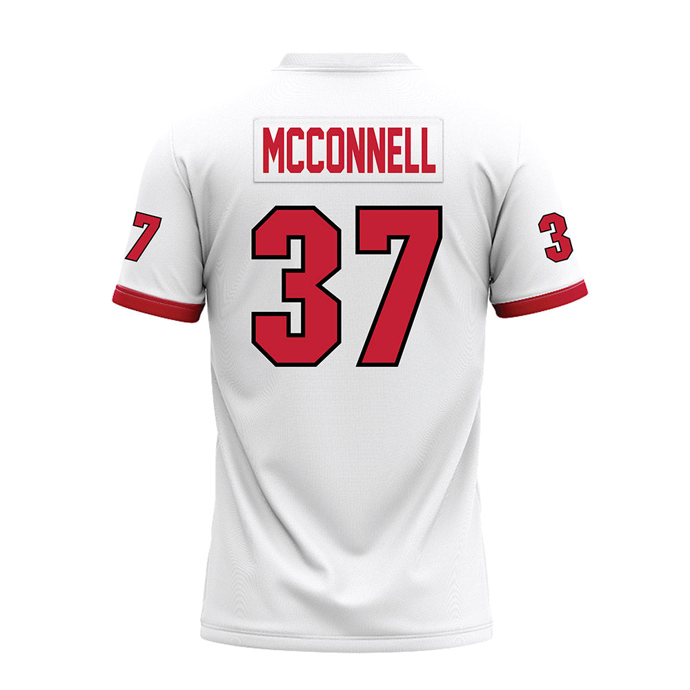 Miami of Ohio - NCAA Football : Vito McConnell - 2023 White Premium Football Jersey-1