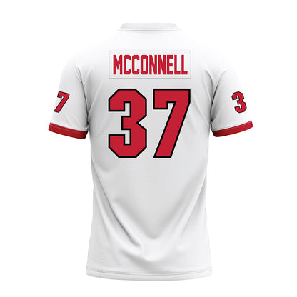 Miami of Ohio - NCAA Football : Vito McConnell - 2023 White Premium Football Jersey-1