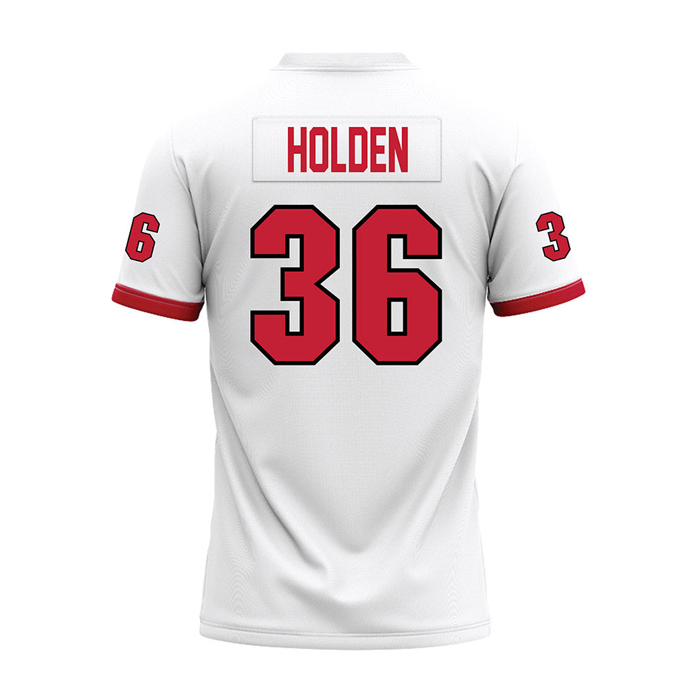 Miami of Ohio - NCAA Football : Carter Holden - 2023 White Premium Football Jersey-1
