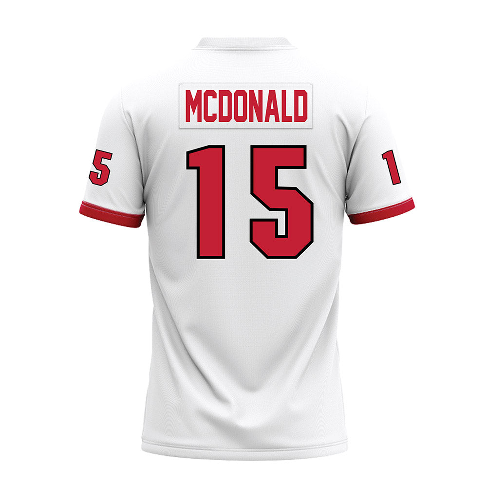 Miami of Ohio - NCAA Football : Cade McDonald - 2023 White Premium Football Jersey