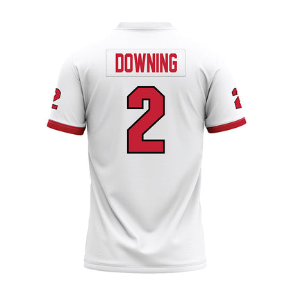 Miami of Ohio - NCAA Football : Dylan Downing - 2023 White Premium Football Jersey