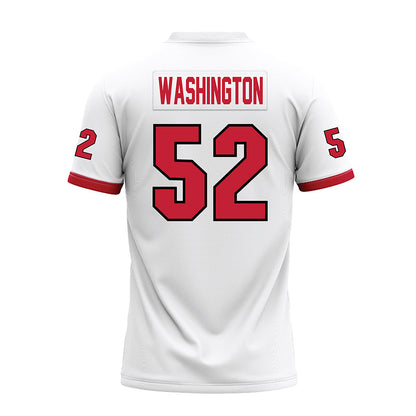 Miami of Ohio - NCAA Football : Nasir Washington - 2023 White Premium Football Jersey-1