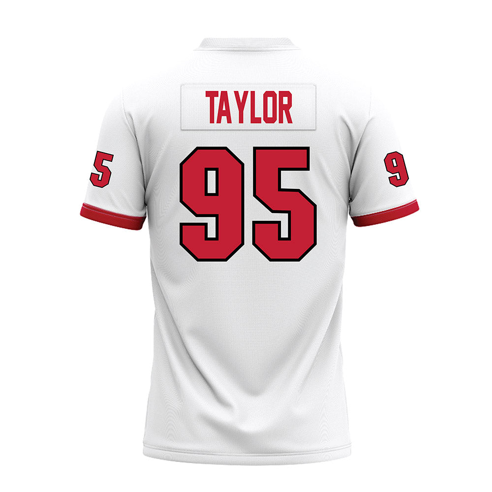 Miami of Ohio - NCAA Football : Aariz Taylor - 2023 White Premium Football Jersey-1