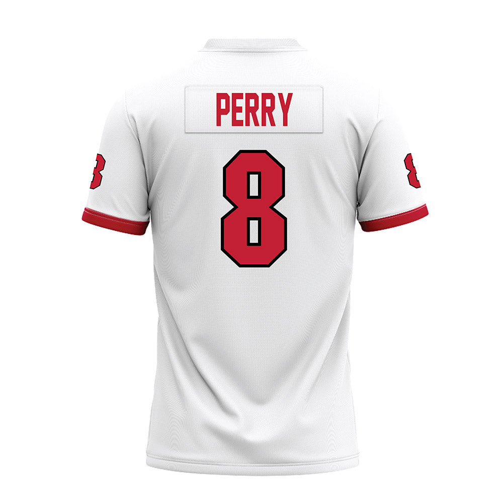 Miami of Ohio - NCAA Football : Kam Perry - 2023 White Premium Football Jersey-1