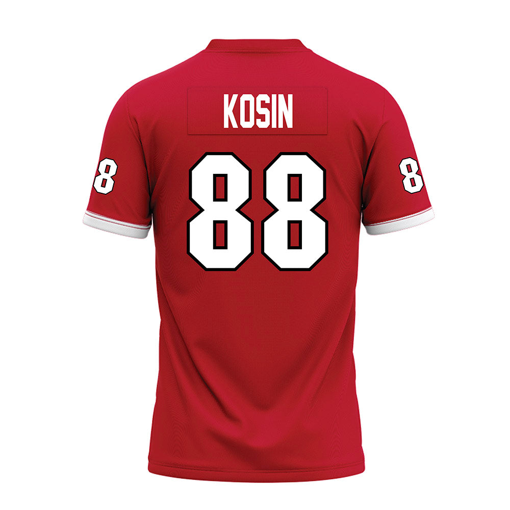 Miami of Ohio - NCAA Football : Brody Kosin - 2023 Red Premium Football Jersey-1