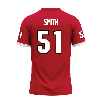 Miami of Ohio - NCAA Football : Eric Smith - 2023 Red Premium Football Jersey-1