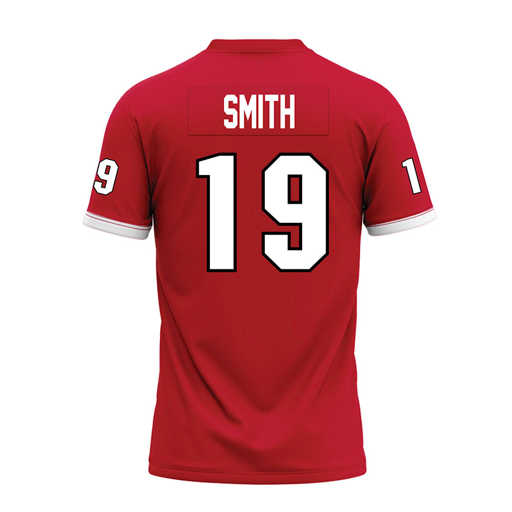 Miami of Ohio - NCAA Football : Jerome Smith - 2023 Red Premium Football Jersey-1