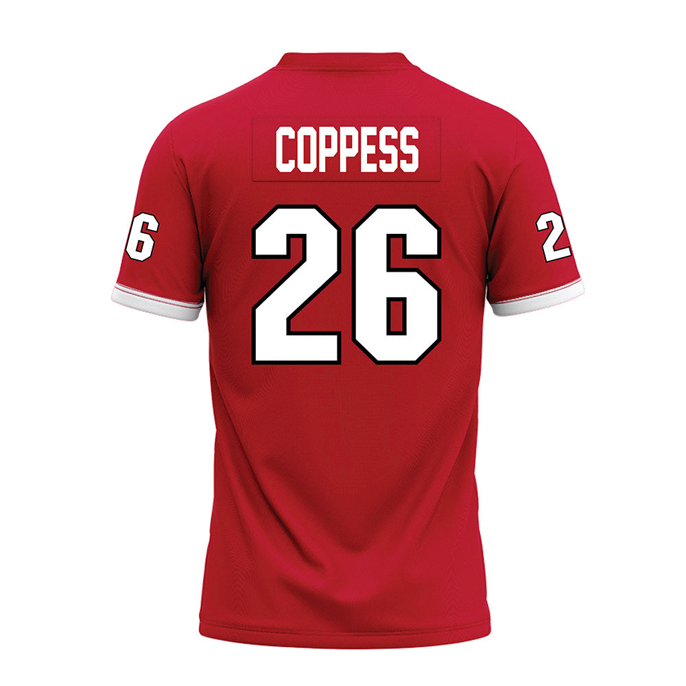 Miami of Ohio - NCAA Football : Eli Coppess - 2023 Red Premium Football Jersey