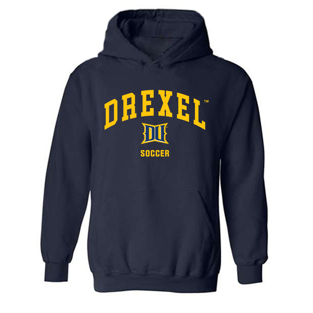 Drexel - NCAA Women's Soccer : Jessica Castorina - Hooded Sweatshirt-0