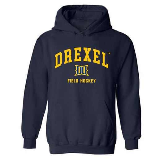 Drexel - NCAA Women's Field Hockey : Natali Foster - Classic Shersey Hooded Sweatshirt-0