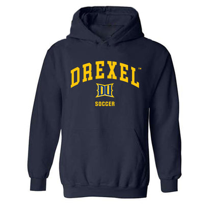 Drexel - NCAA Women's Soccer : Adriana Salzano - Classic Shersey Hooded Sweatshirt-0
