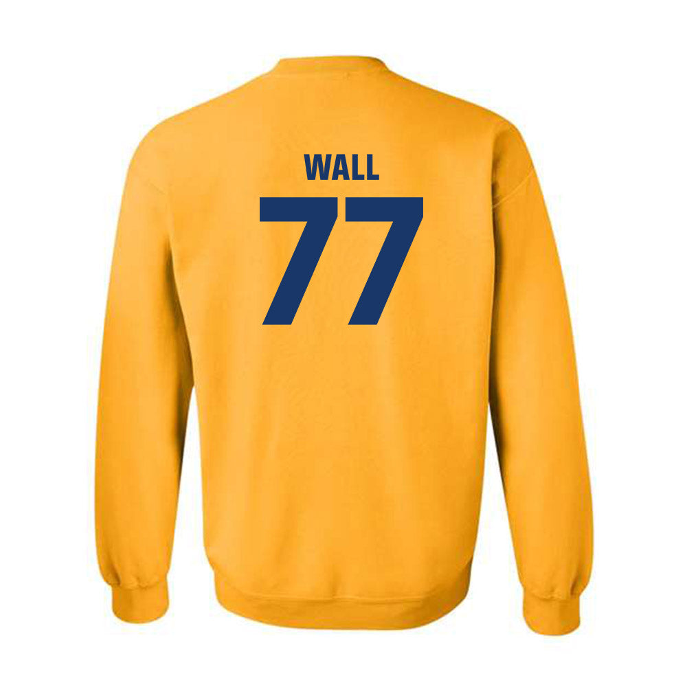 Drexel - NCAA Men's Lacrosse : Lincoln Wall - Classic Shersey Crewneck Sweatshirt-1