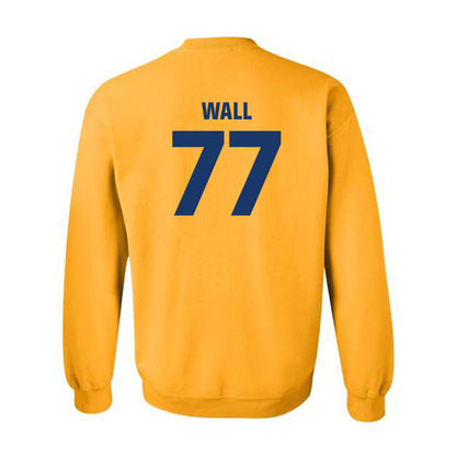 Drexel - NCAA Men's Lacrosse : Lincoln Wall - Classic Shersey Crewneck Sweatshirt-1