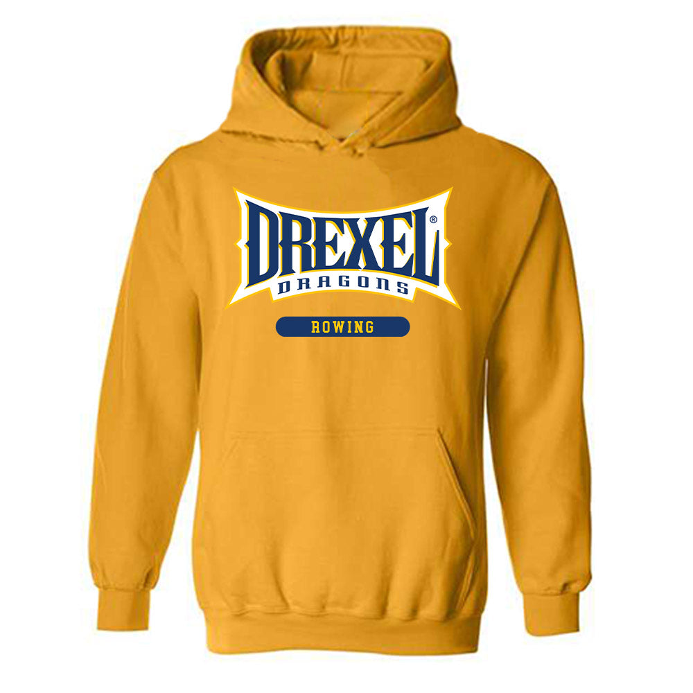 Drexel - NCAA Men's Rowing : Andrei Axintoi - Classic Shersey Hooded Sweatshirt-0