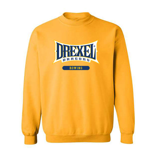 Drexel - NCAA Men's Rowing : James Barrett - Classic Shersey Crewneck Sweatshirt-0