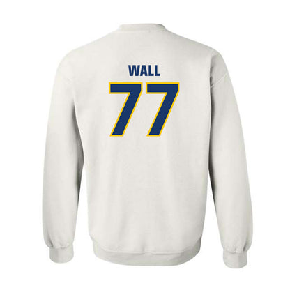 Drexel - NCAA Men's Lacrosse : Lincoln Wall - Classic Shersey Crewneck Sweatshirt-1
