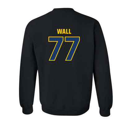 Drexel - NCAA Men's Lacrosse : Lincoln Wall - Classic Shersey Crewneck Sweatshirt-1