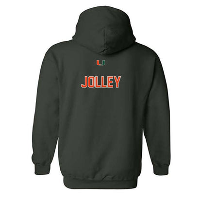Miami - NCAA Women's Rowing : Layla Jolley - Classic Shersey Hooded Sweatshirt-1
