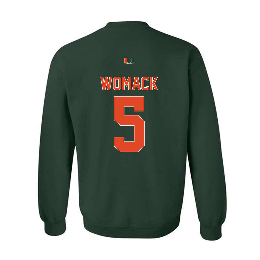 Miami - NCAA Women's Soccer : Jordyn Womack - Classic Shersey Crewneck Sweatshirt-1