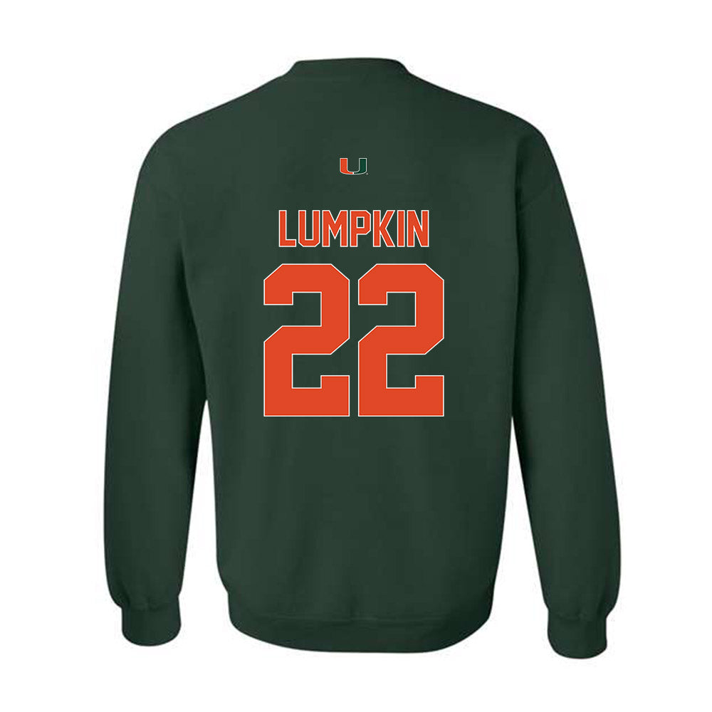 Miami - NCAA Baseball : Reese Lumpkin - Classic Shersey Crewneck Sweatshirt-1