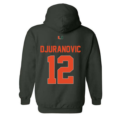 Miami - NCAA Women's Soccer : Lana Djuranovic - Classic Shersey Hooded Sweatshirt-1