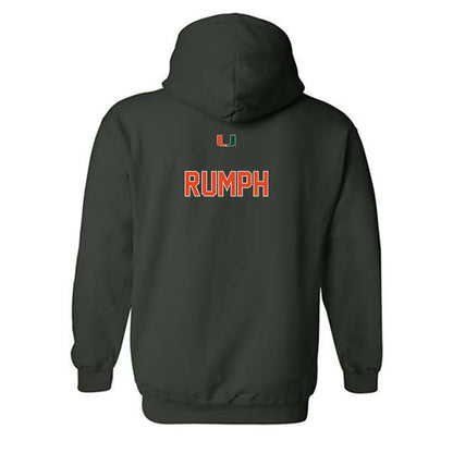 Miami - NCAA Women's Track & Field : Sienna Rumph - Classic Shersey Hooded Sweatshirt-1