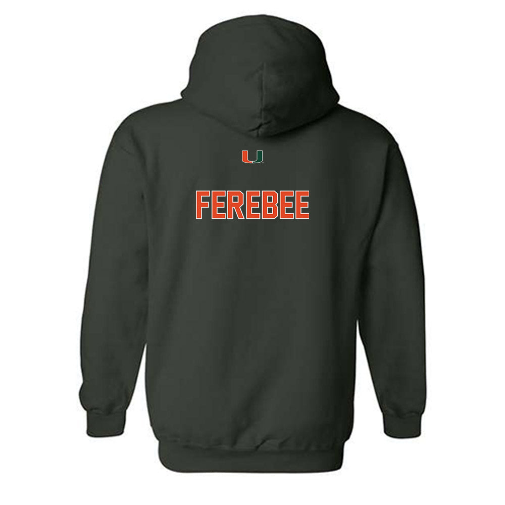 Miami - NCAA Women's Rowing : Trinity Ferebee - Classic Shersey Hooded Sweatshirt-1