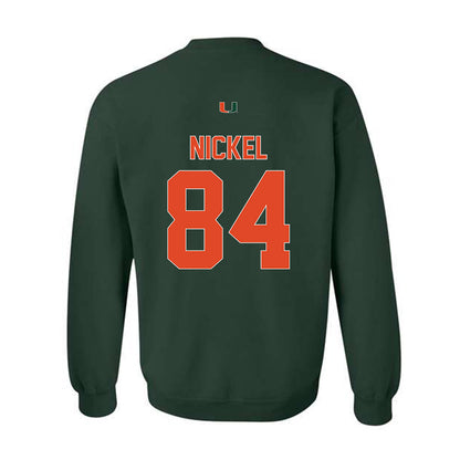 Miami - NCAA Football : Jack Nickel - Classic Shersey Crewneck Sweatshirt-1
