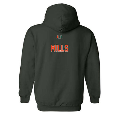 Miami - NCAA Women's Track & Field : Jemima Mills - Classic Shersey Hooded Sweatshirt-1