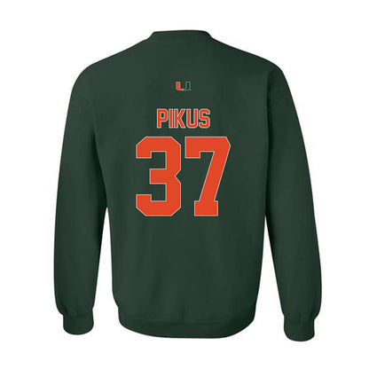 Miami - NCAA Football : Henry Pikus - Classic Shersey Crewneck Sweatshirt-1