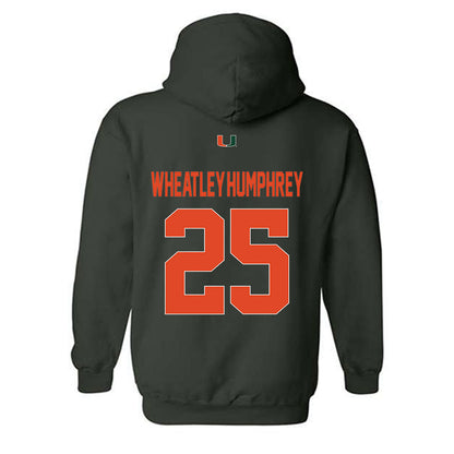 Miami - NCAA Football : Chris Wheatley-Humphrey - Classic Shersey Hooded Sweatshirt-1
