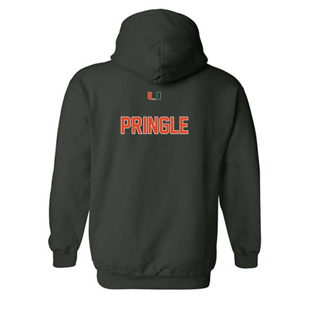 Miami - NCAA Women's Track & Field : Jocelyn Pringle - Classic Shersey Hooded Sweatshirt-1