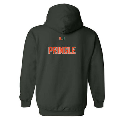 Miami - NCAA Women's Track & Field : Jocelyn Pringle - Classic Shersey Hooded Sweatshirt-1